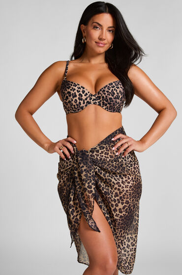 Hunkemöller Pareo Animalia marrón
