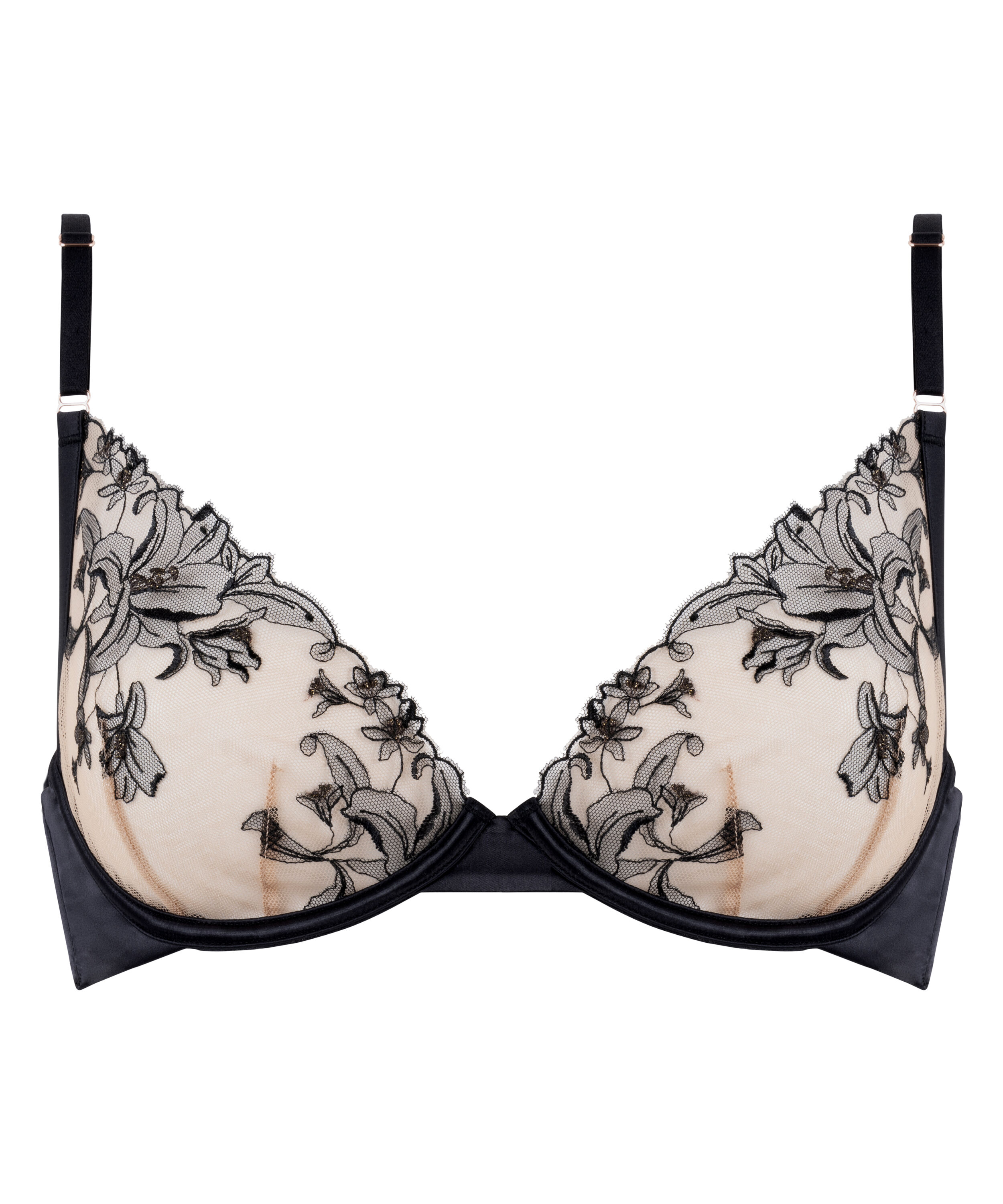 Sujetador de aros no preformado Anouk, Negro