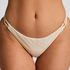 Braguita de Bikini Crochet, Blanco