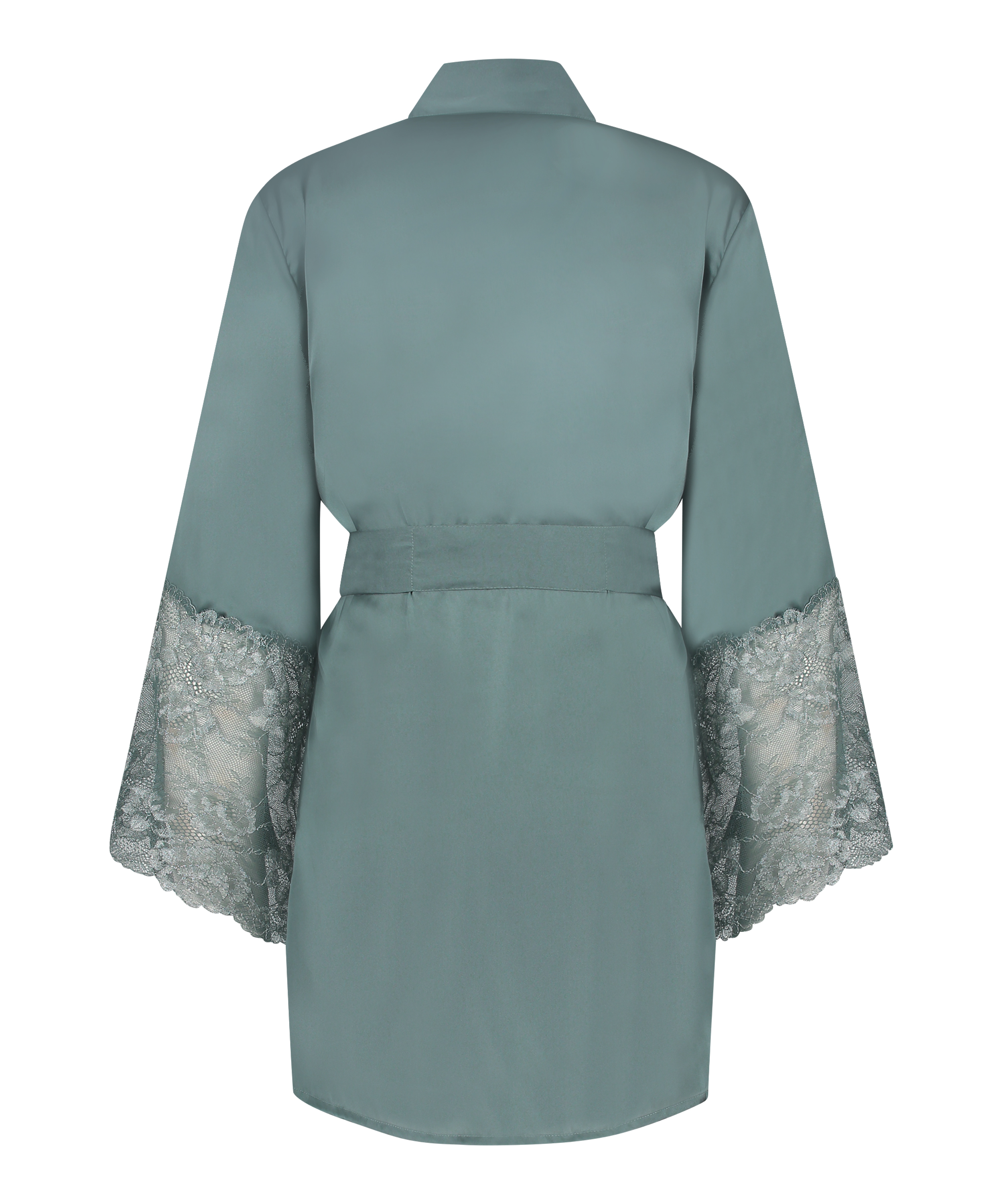 Kimono Satin, Azul, main