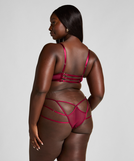 Brasileña con entrepierna abierta Scarlett, Rojo