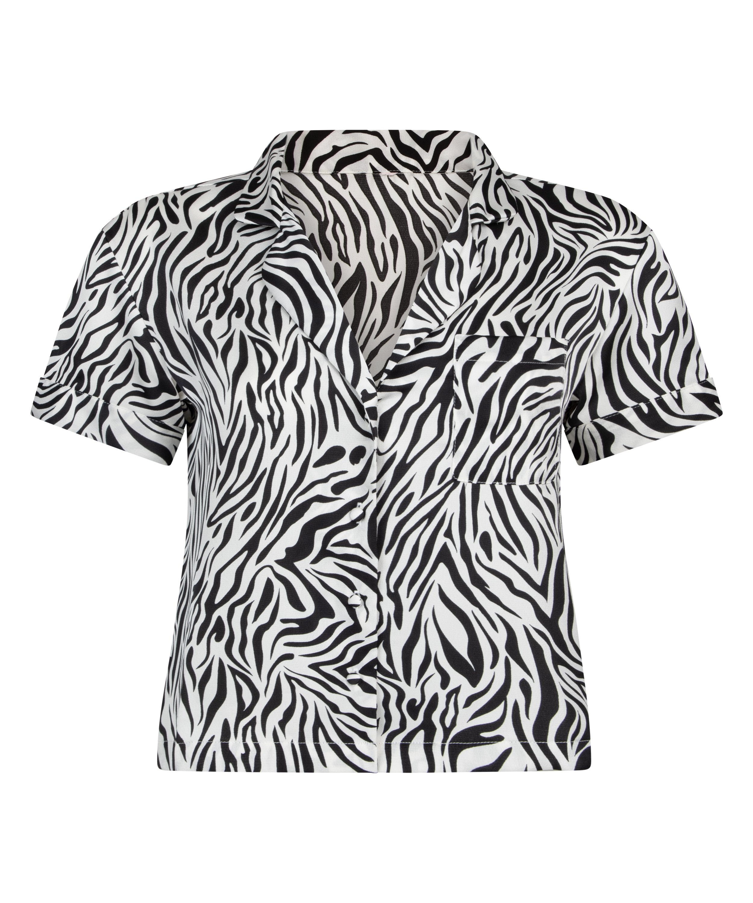 Chaqueta de manga corta de sat&eacute;n, Blanco, main