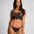 Sujetador de aros no preformado longline Cynthia, Negro