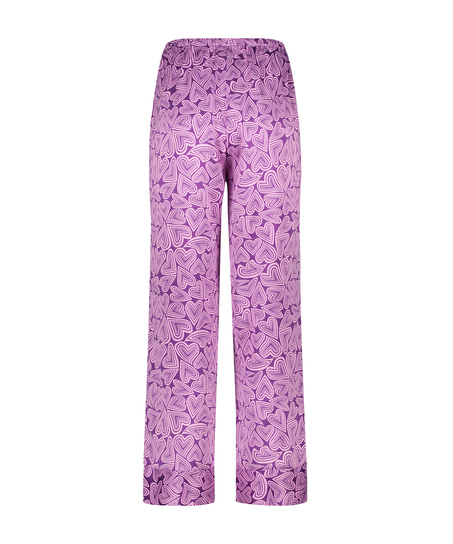 Pantal&oacute;n de sat&eacute;n, Morado
