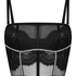 Bustier Odette, Negro
