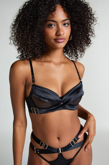 Hunkemöller Sujetador con aros sin relleno Colette Negro