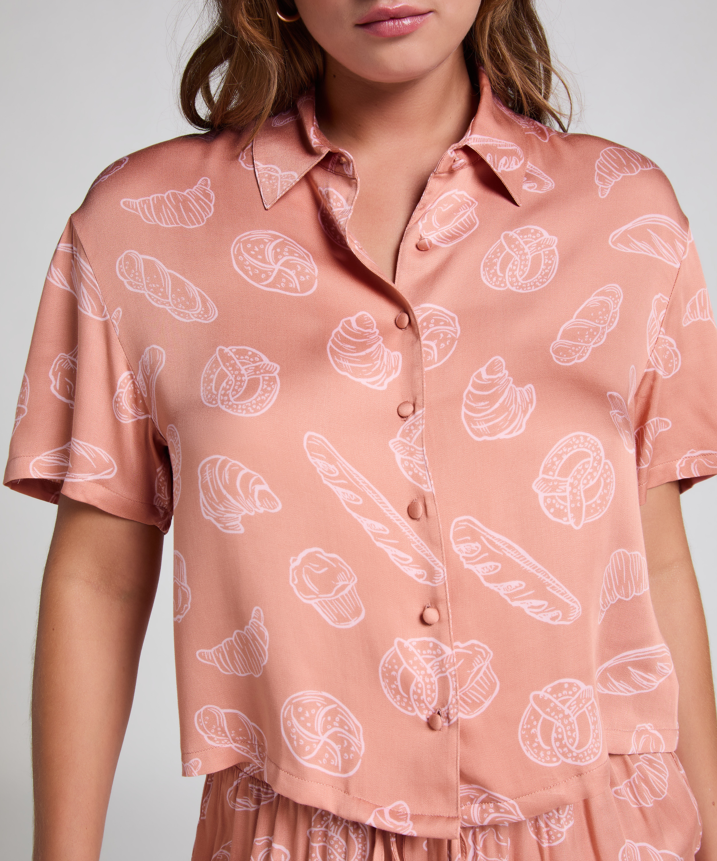 Top de pijama Springbreakers, Beige, main