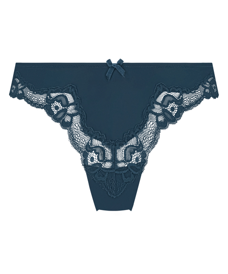 Brasileña Lace & Shine, Azul