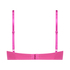Sujetador con aros preformado Plunge, Rosa