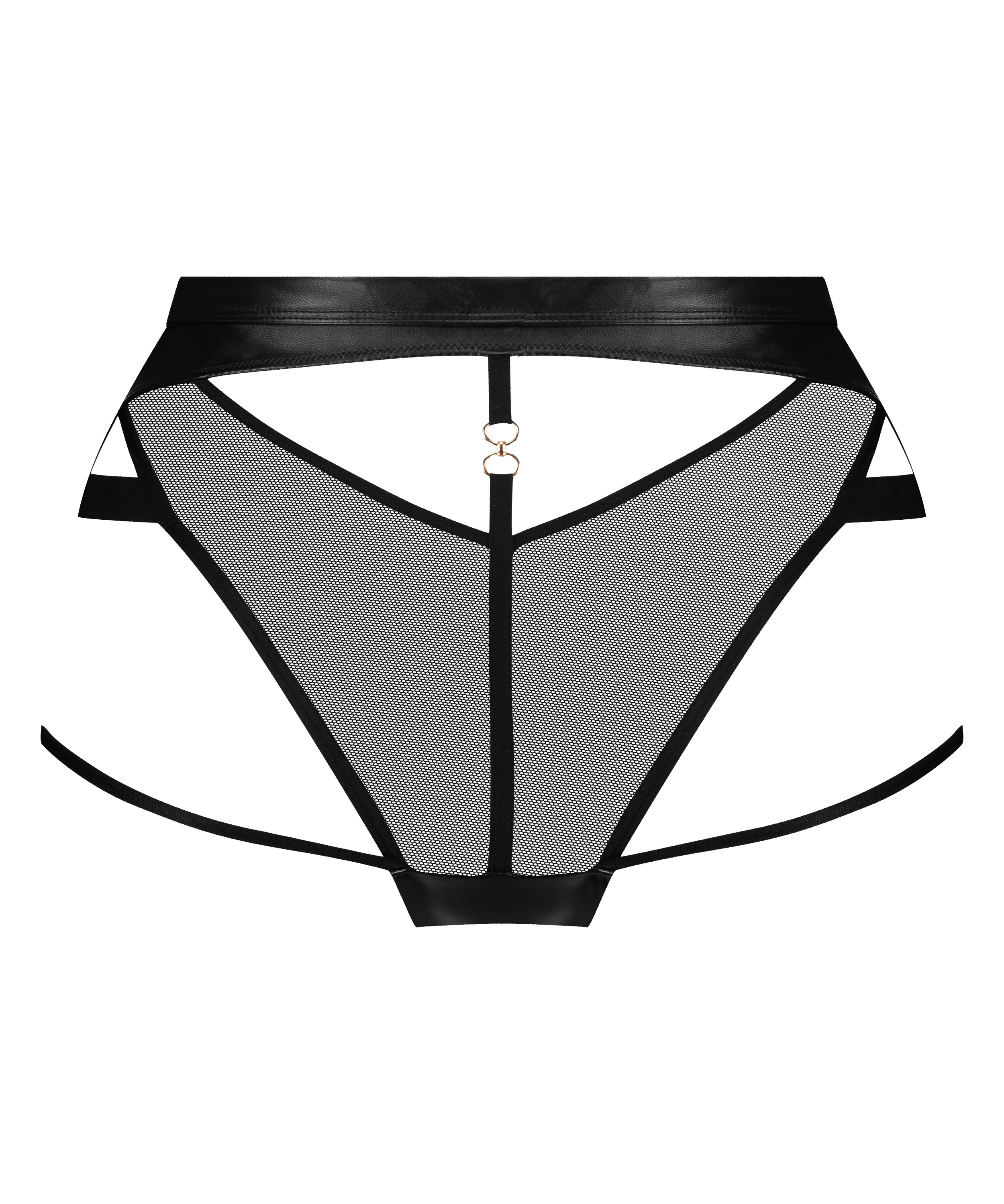 Braguita brasileña de pierna alta Faye, Negro, main