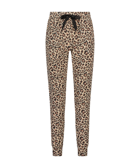 Pantal&oacute;n Jersey Cepillado, Beige