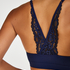 Bralette sin costuras Rose, Azul