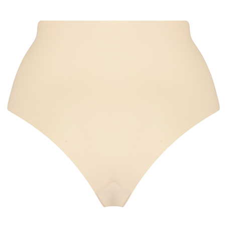 Brasileña de corte alto invisible, Beige