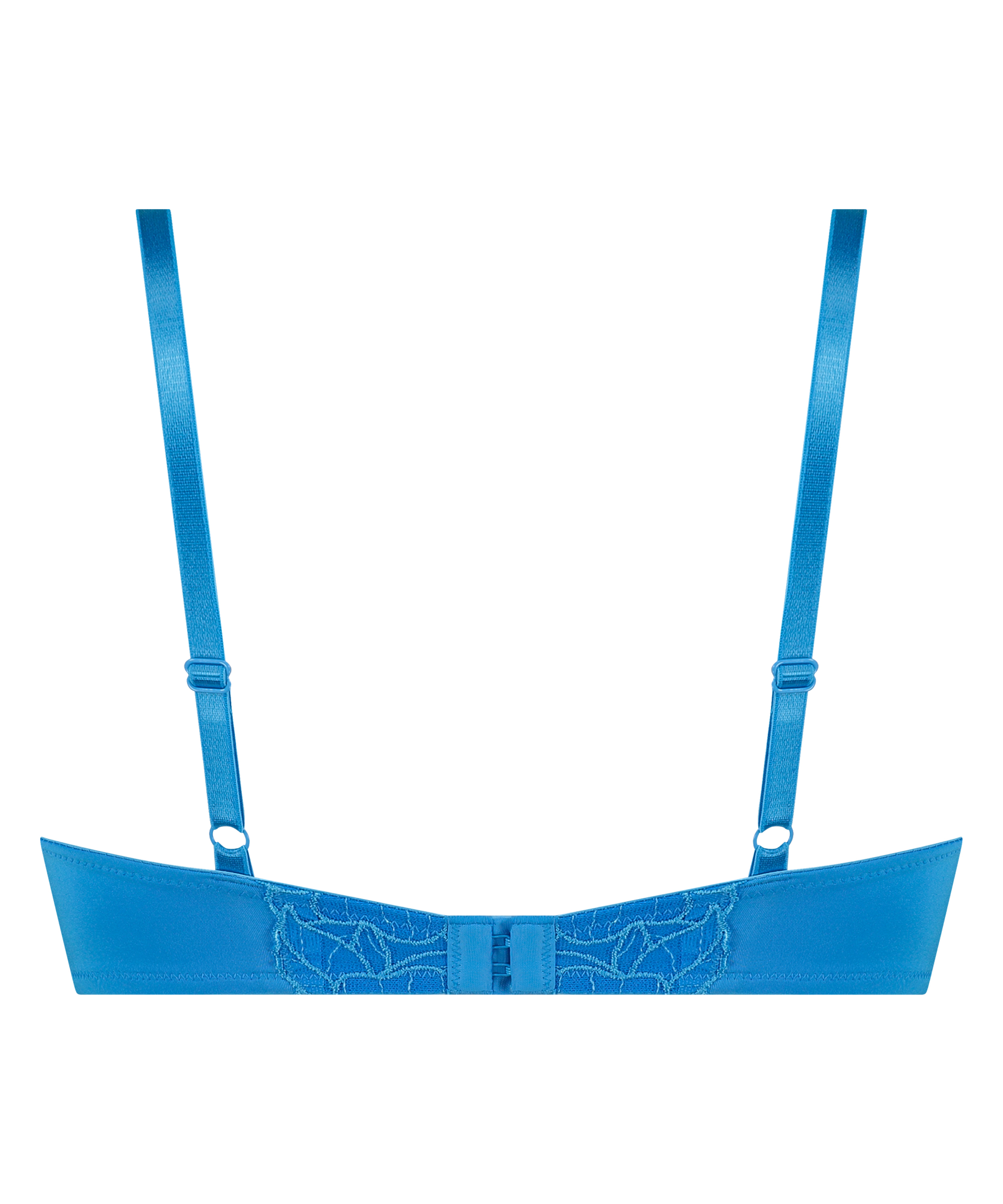 Sujetador longline de aros no preformado Anya, Azul, main