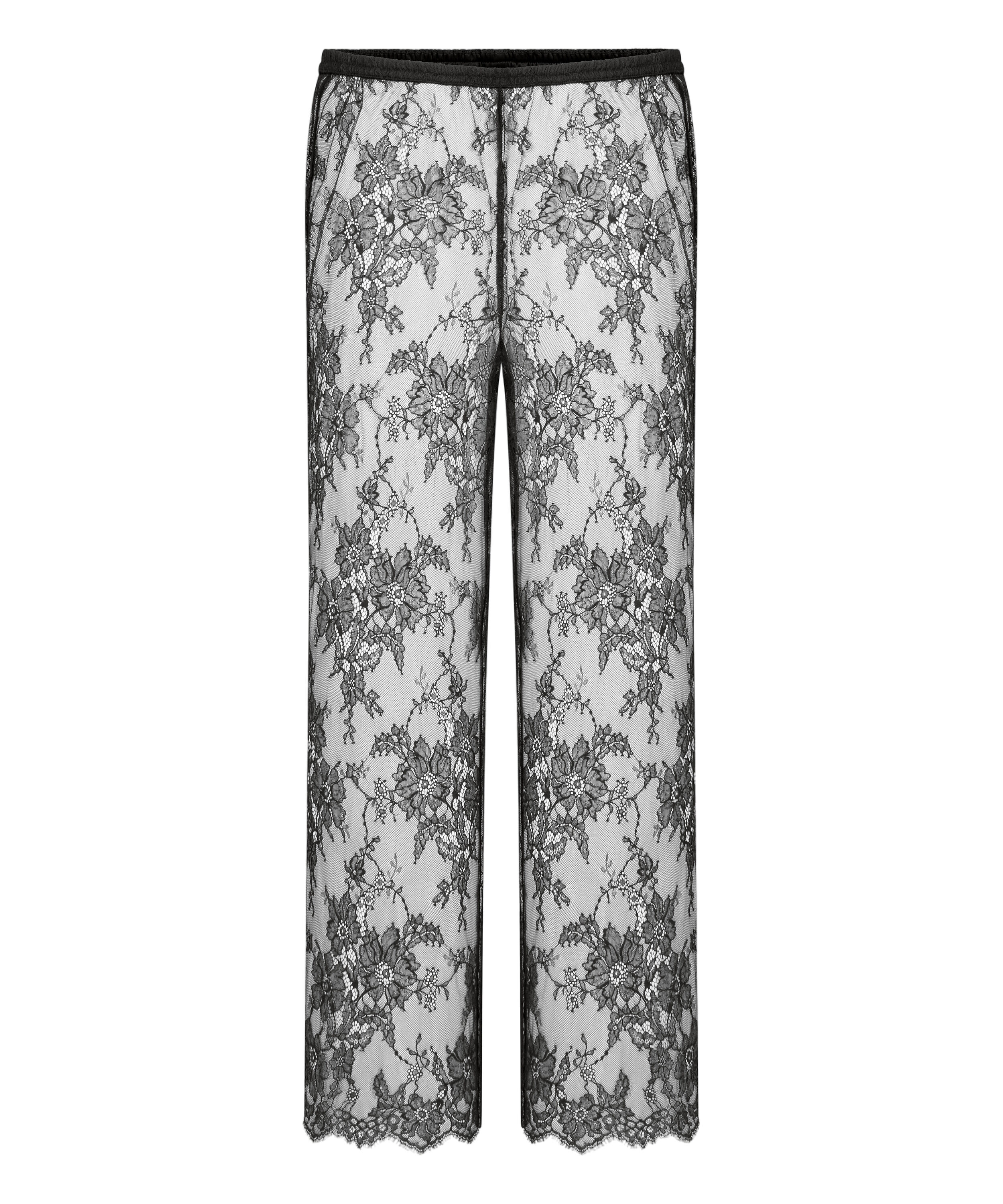 Pantal&oacute;n de pijama Cecilia, Negro