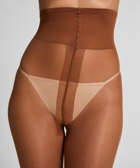 Pantys 15 Denier Second Skin, Marrón