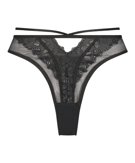 Brasileña de pierna alta Mila, Negro