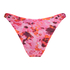 Braguita de Bikini de Corte Alto Floral, Rosa