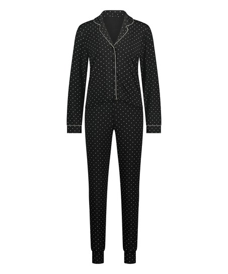 Conjunto de pijama, Negro