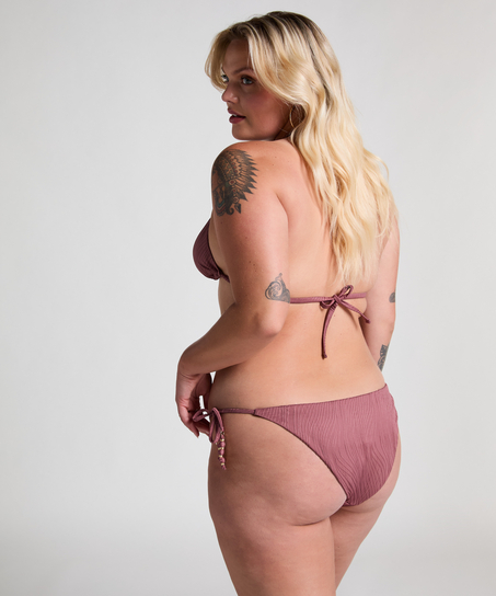 Braguita de Bikini de Corte Alto Cozumel, Morado