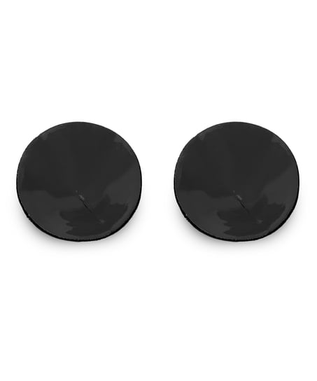 Cubrepezones Private, Negro