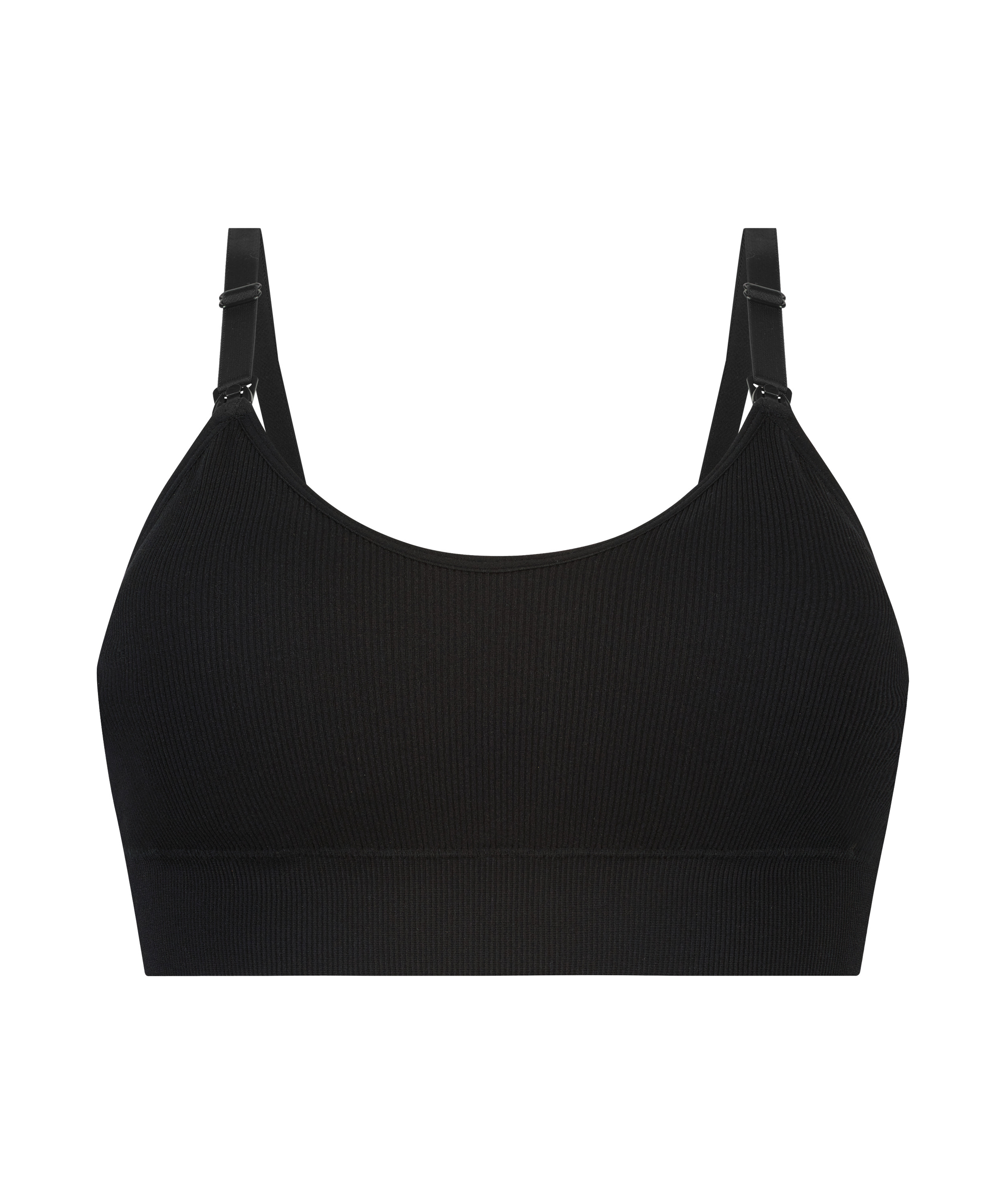 ﻿Sujetador bralette de lactancia Nettie, Negro, main