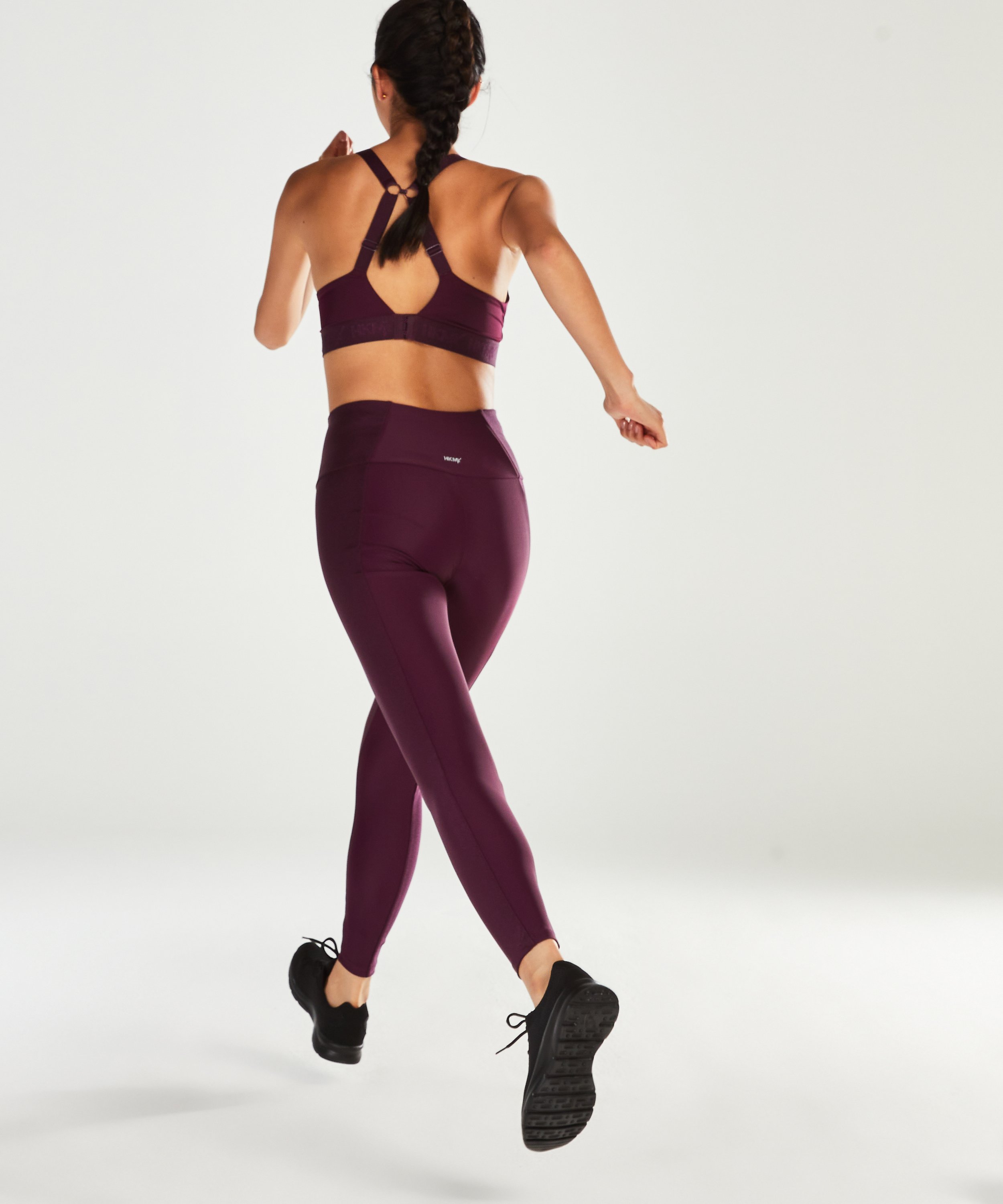 Sujetador deportivo HKMX The All Star Level 2, Morado, main