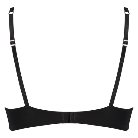 Sujetador push-up de aros preformado, Negro