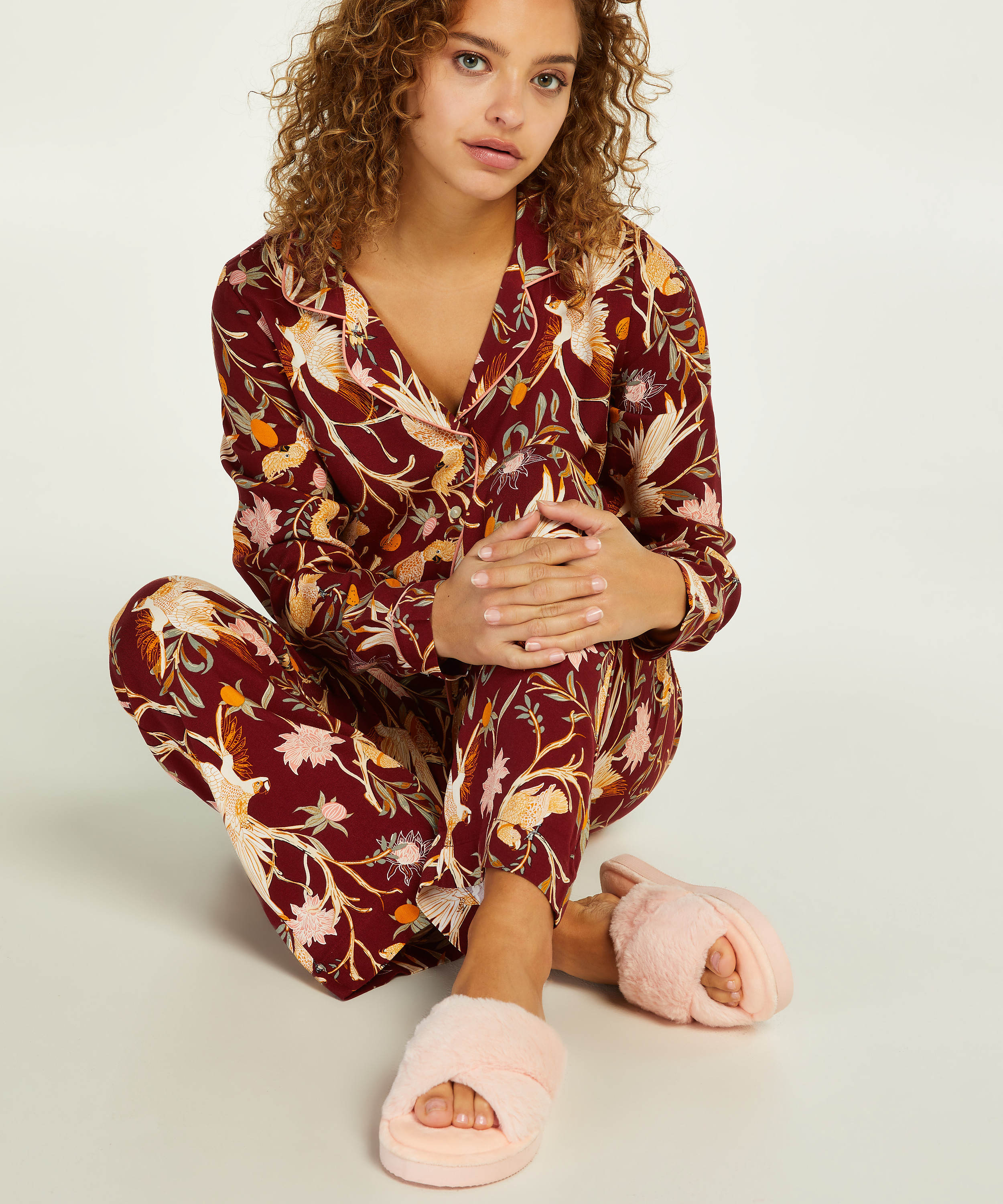 Zapatillas Fake Fur, Rosa, main