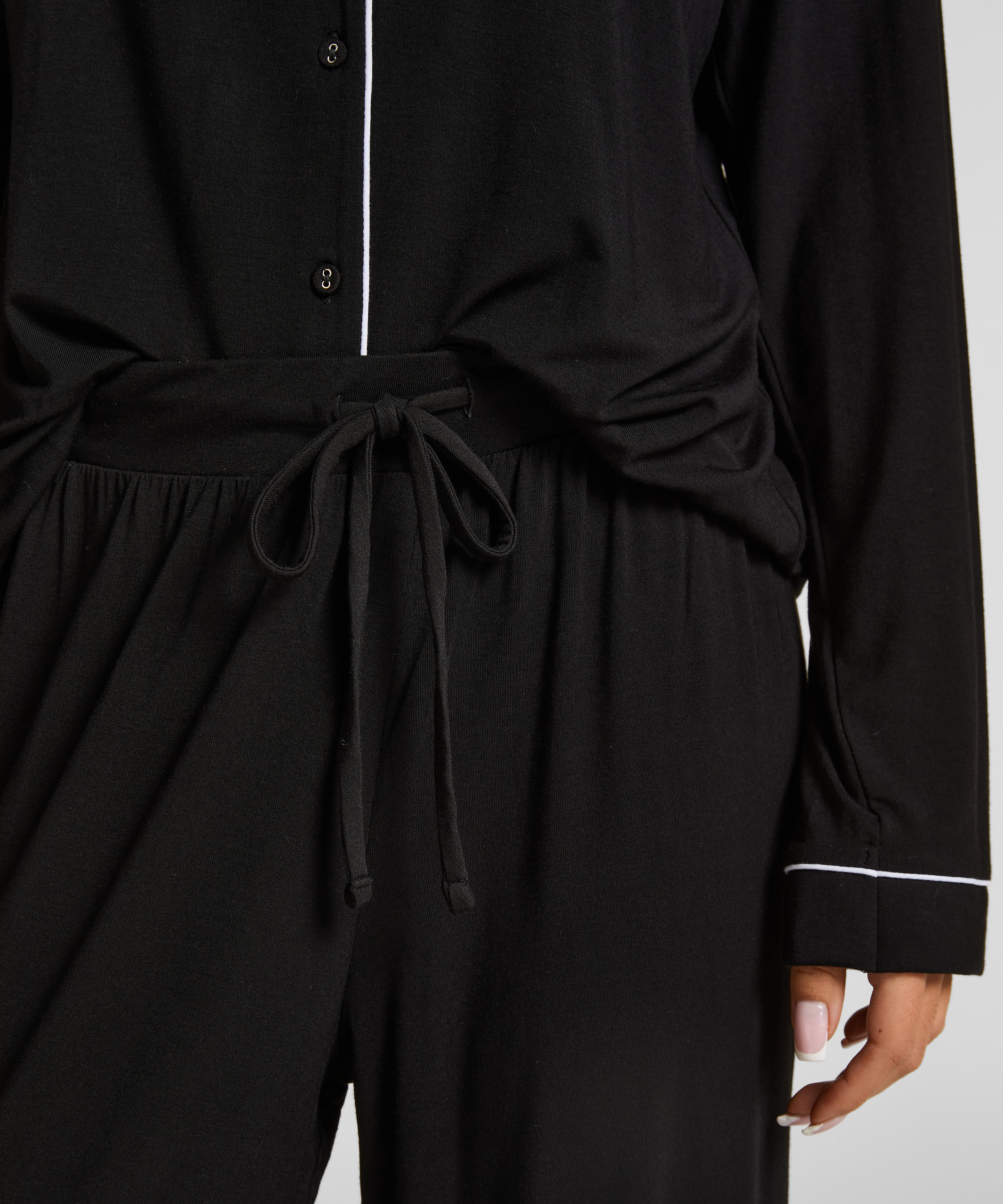 Pantal&oacute;n de jersey Essential, Negro, main