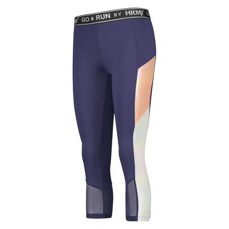 Pantal&oacute;n pirata de corte normal de HKMX, Azul