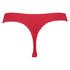 Thong invisible scalloped, Rojo