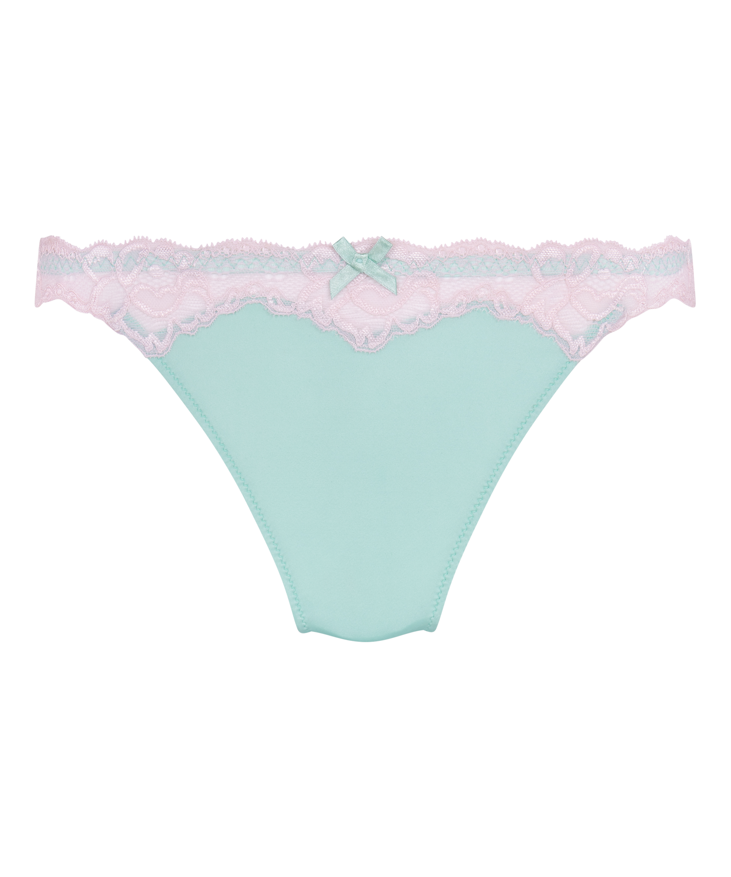 Tanga Lace & Shine, Azul, main