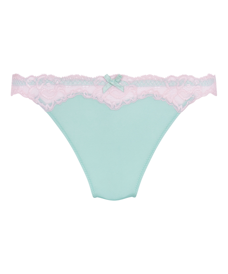 Tanga Lace & Shine, Azul