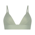 Triangular Bralette Smooth, Verde