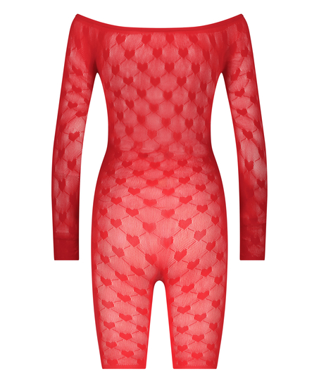 Playsuit Coraz&oacute;n Private, Rojo