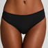 Tanga de tiro alto Dianne, Negro