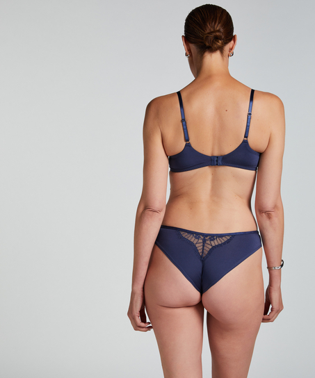 Sujetador sin aros y sin relleno Pearlene, Azul