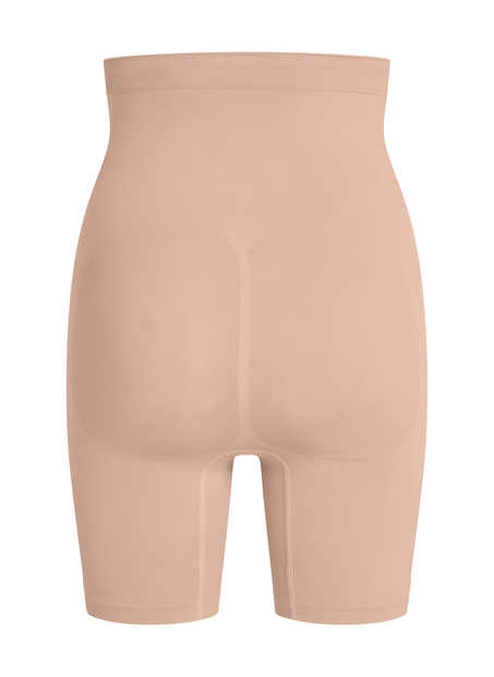 ﻿Faja correctora sin costuras para muslos, Beige