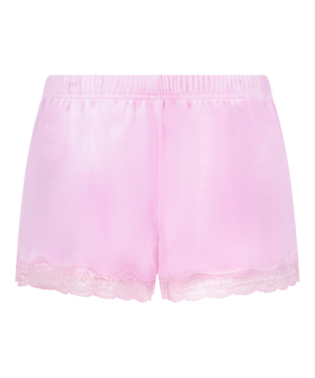 Short Velours Lace, Rosa