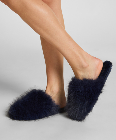 Pantuflas Isabella, Azul