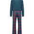 Conjunto de pijama con bolso, Azul