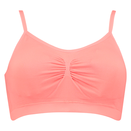 Strappy top sin costuras, Rosa