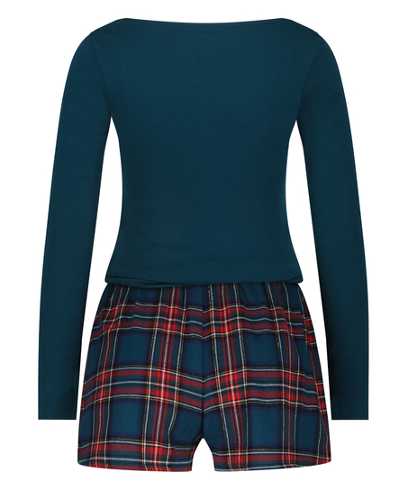 Conjunto de pijama Twill, Azul