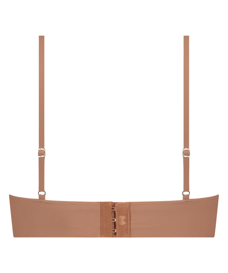 Triangular Bralette Smooth, Marrón