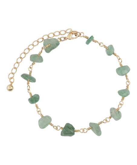 Pulsera de piedras, Verde