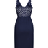 Vestido lencero Nora Lace, Azul