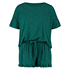 Conjunto de pijama corto, Verde