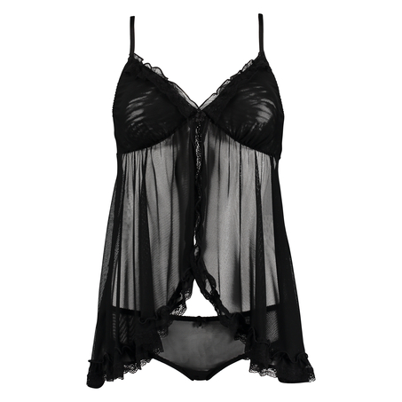 Camiseta Naomi Heartflock, Negro