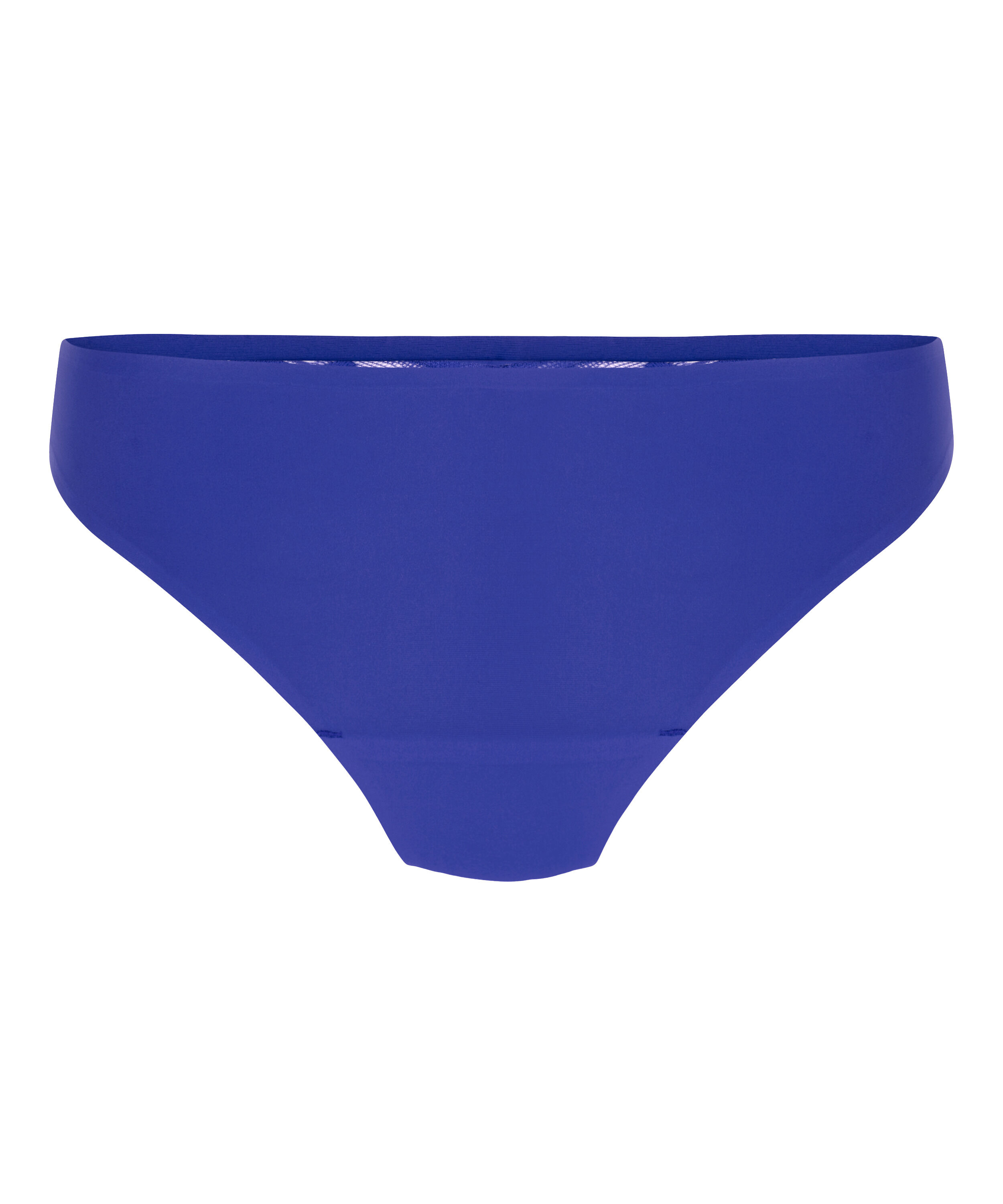 Invisible Tanga Lace Back, Azul